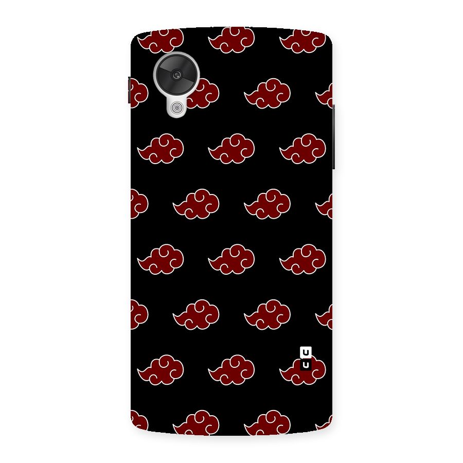 Naruto Akatsuki Pattern Back Case for Google Nexsus 5