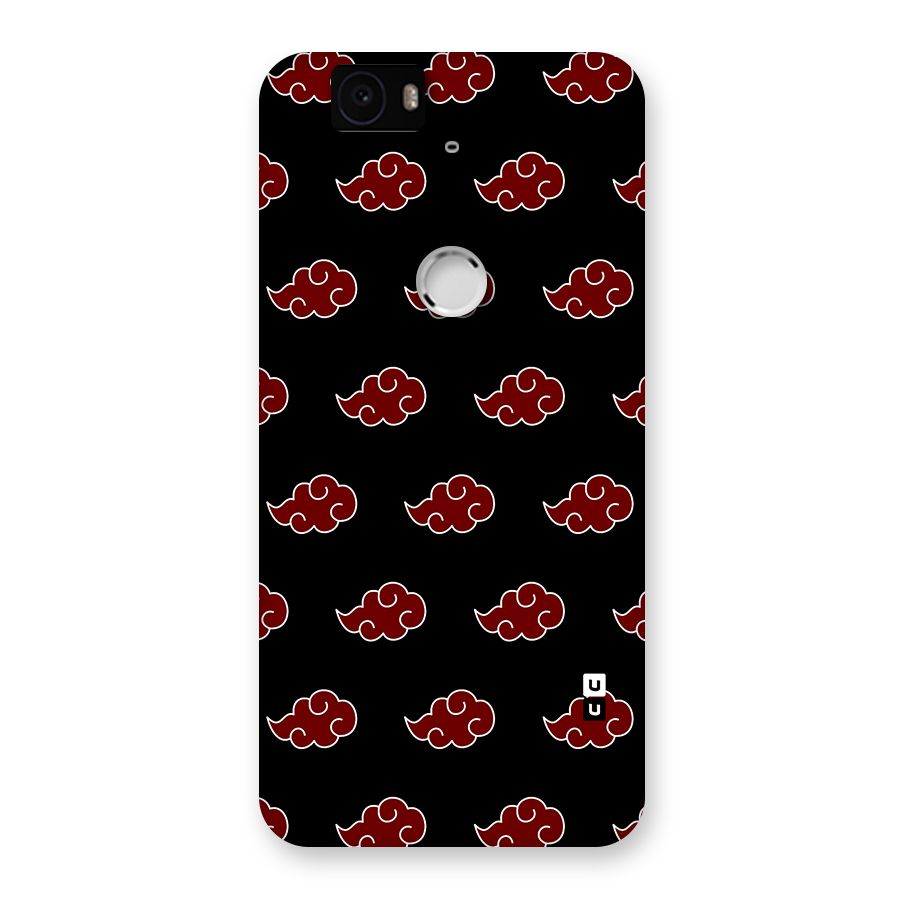 Naruto Akatsuki Pattern Back Case for Google Nexus-6P
