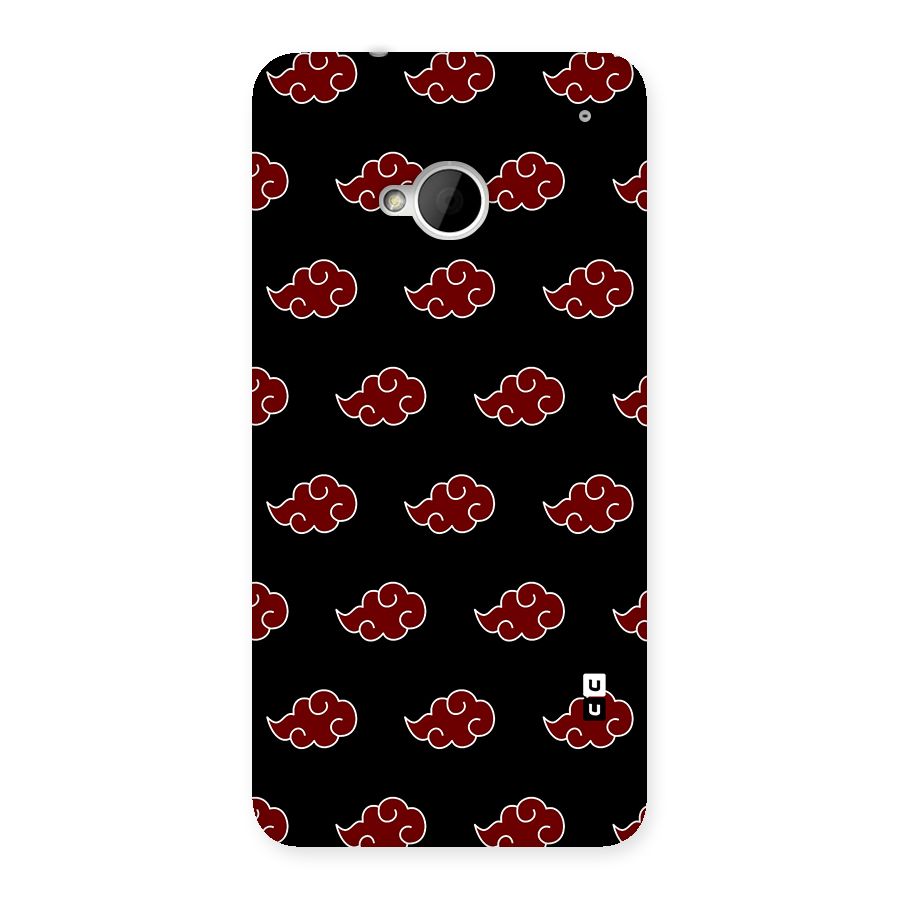 Naruto Akatsuki Pattern Back Case for HTC One M7
