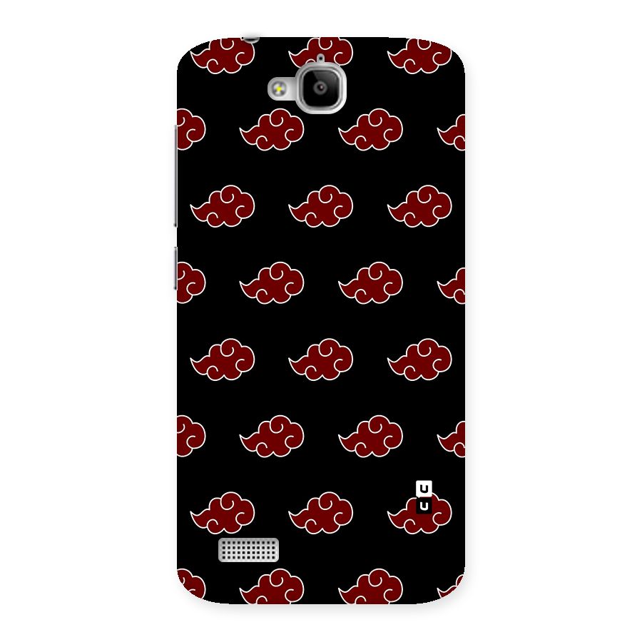 Naruto Akatsuki Pattern Back Case for Honor Holly