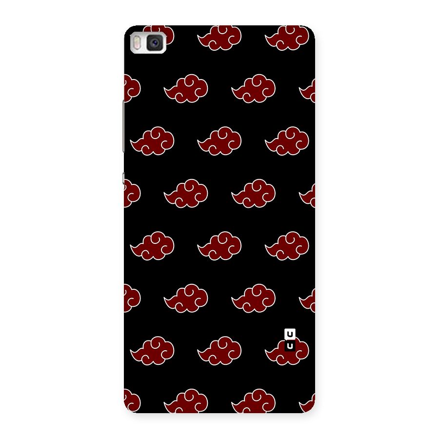 Naruto Akatsuki Pattern Back Case for Huawei P8