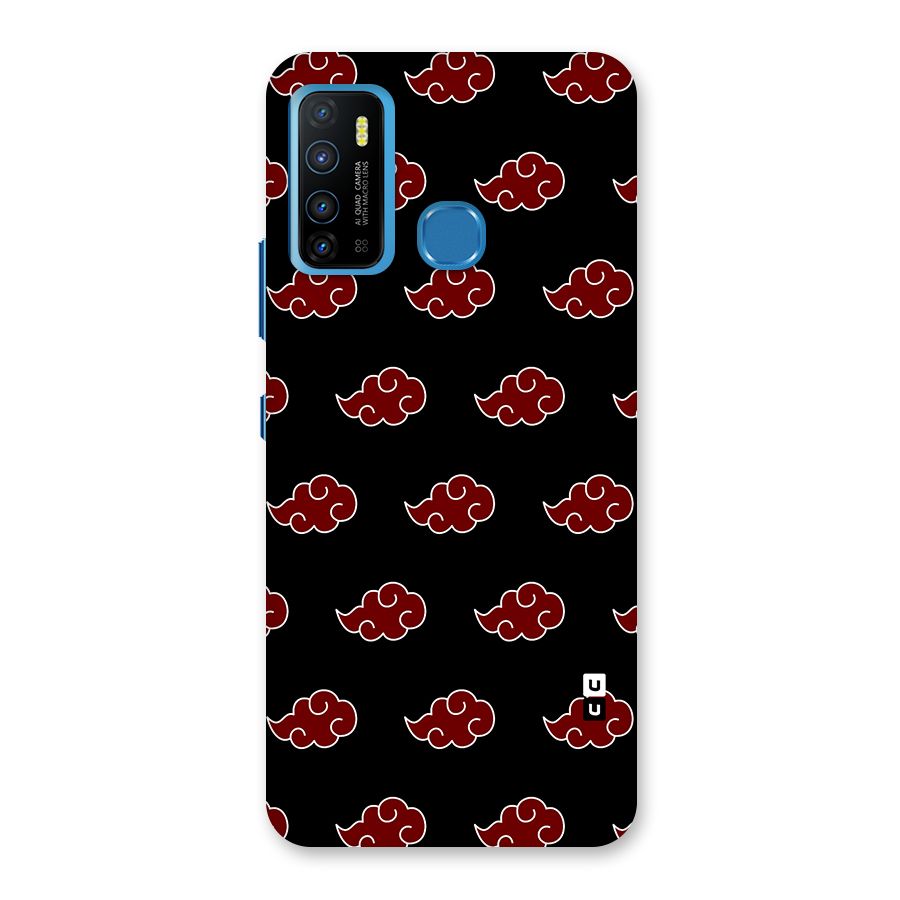Naruto Akatsuki Pattern Back Case for Infinix Hot 9