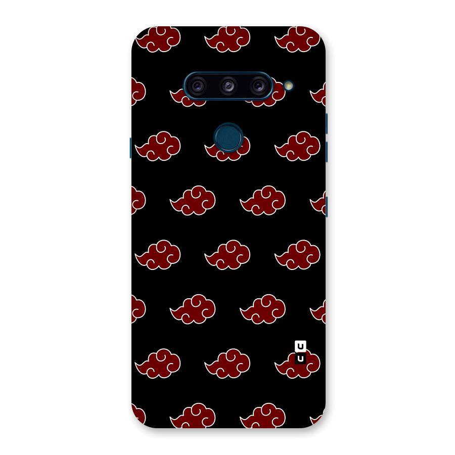 Naruto Akatsuki Pattern Back Case for LG  V40 ThinQ