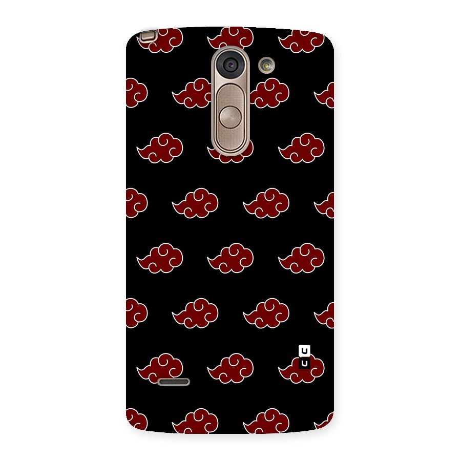 Naruto Akatsuki Pattern Back Case for LG G3 Stylus