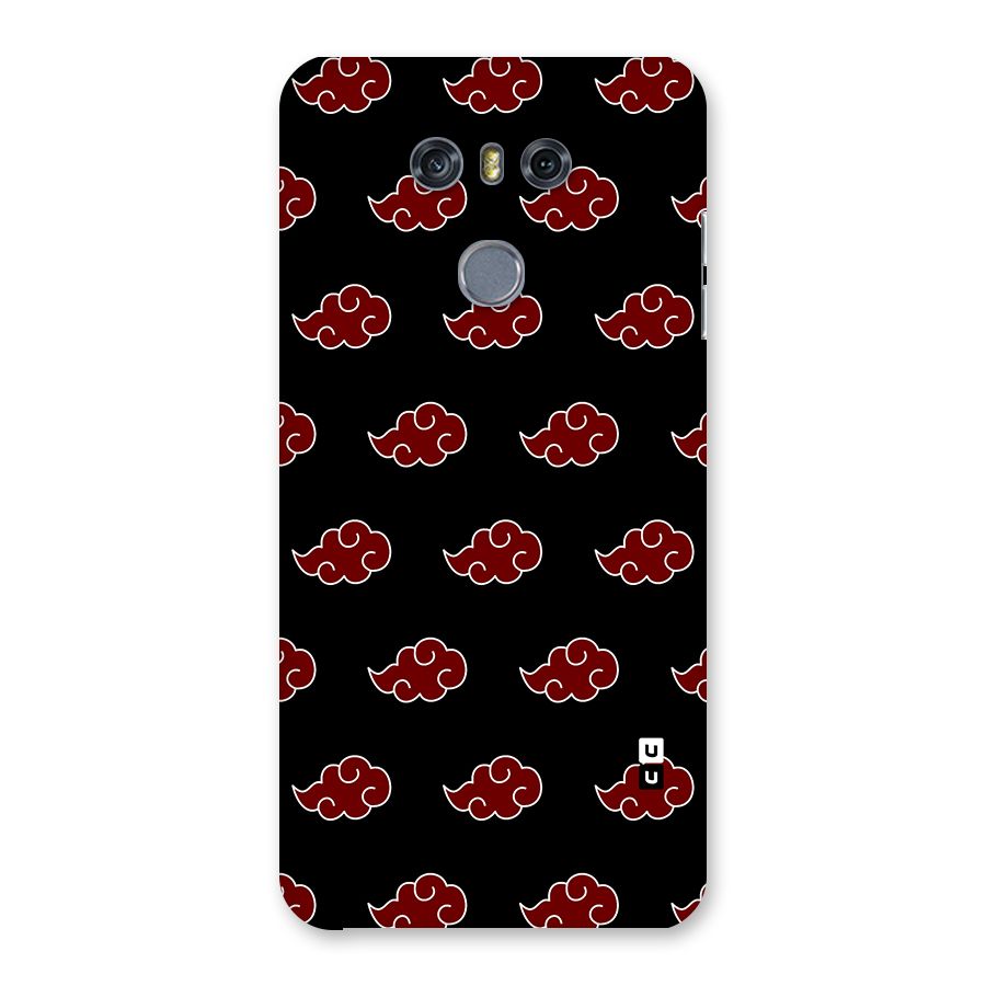 Naruto Akatsuki Pattern Back Case for LG G6