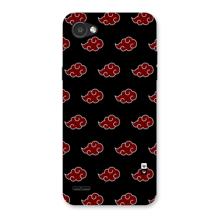 Naruto Akatsuki Pattern Back Case for LG Q6