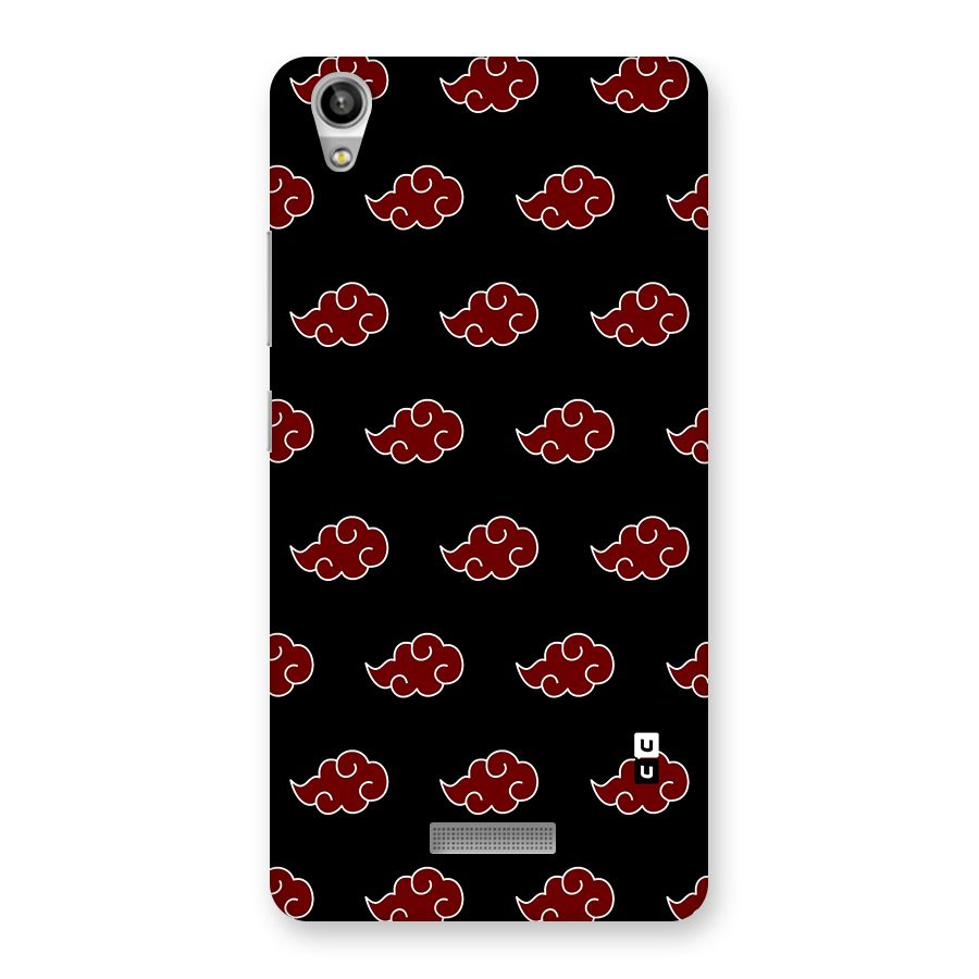 Naruto Akatsuki Pattern Back Case for Lava-Pixel-V1