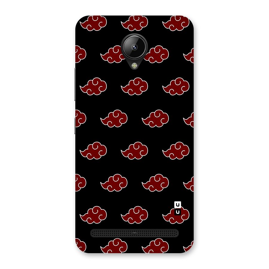 Naruto Akatsuki Pattern Back Case for Lenovo C2