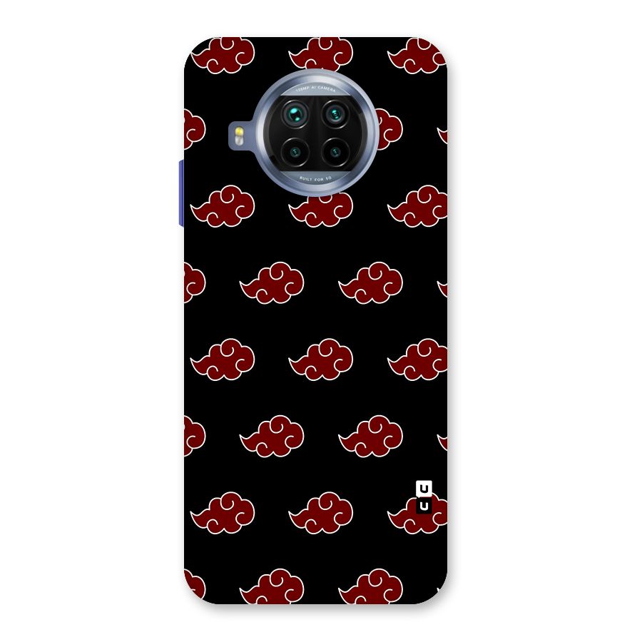 Naruto Akatsuki Pattern Back Case for Mi 10i