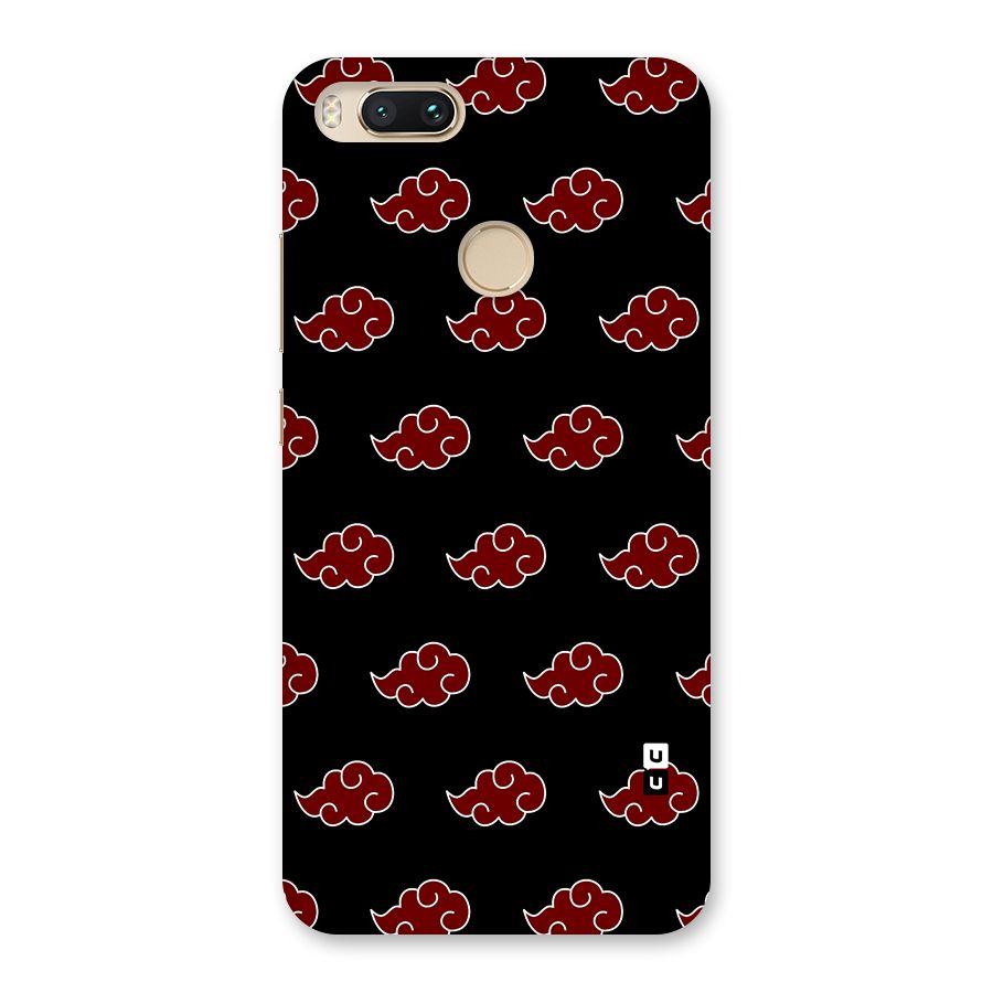 Naruto Akatsuki Pattern Back Case for Mi A1