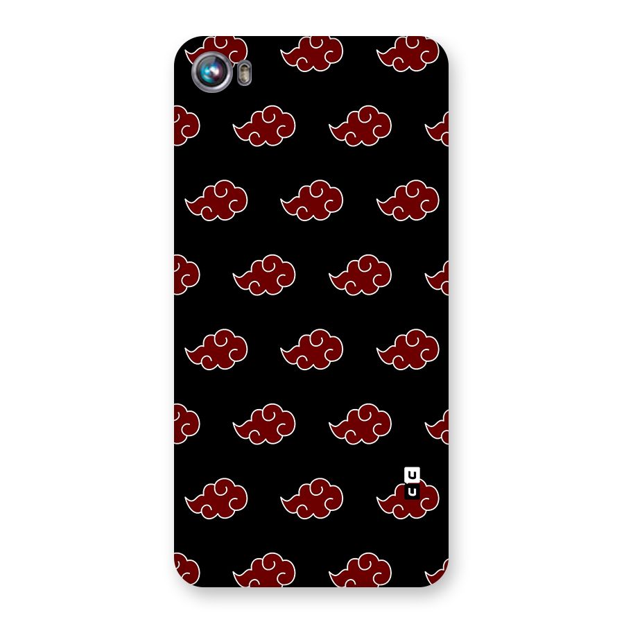 Naruto Akatsuki Pattern Back Case for Micromax Canvas Fire 4 A107