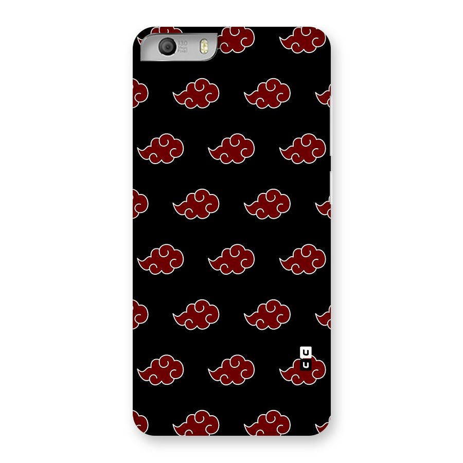 Naruto Akatsuki Pattern Back Case for Micromax Canvas Knight 2