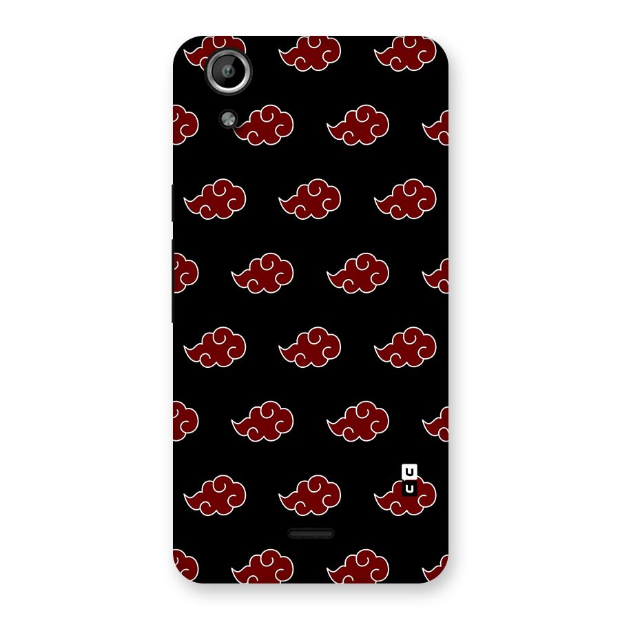 Naruto Akatsuki Pattern Back Case for Micromax Canvas Selfie Lens Q345