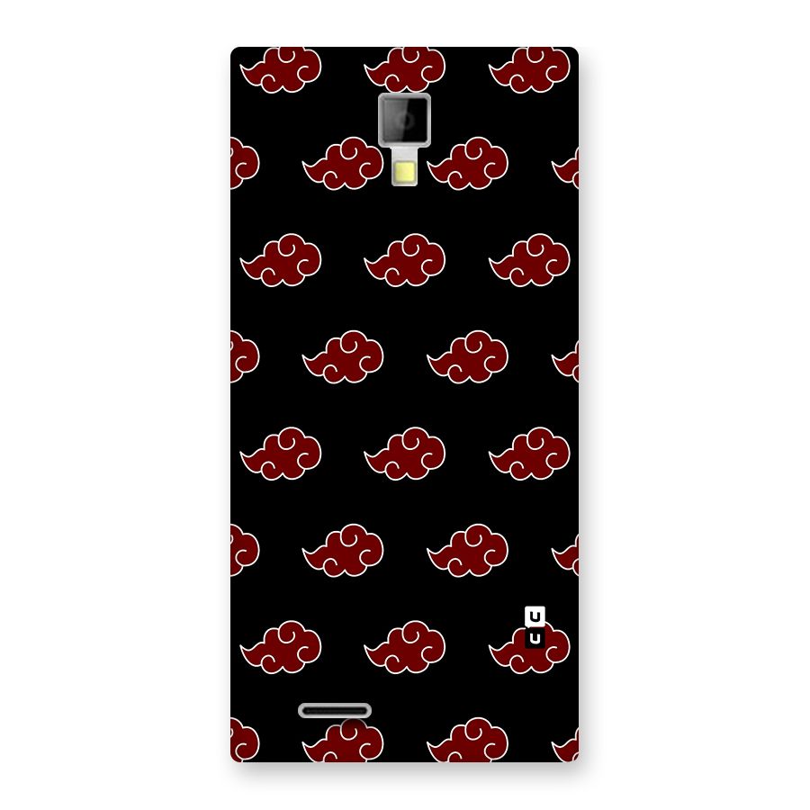 Naruto Akatsuki Pattern Back Case for Micromax Canvas Xpress A99