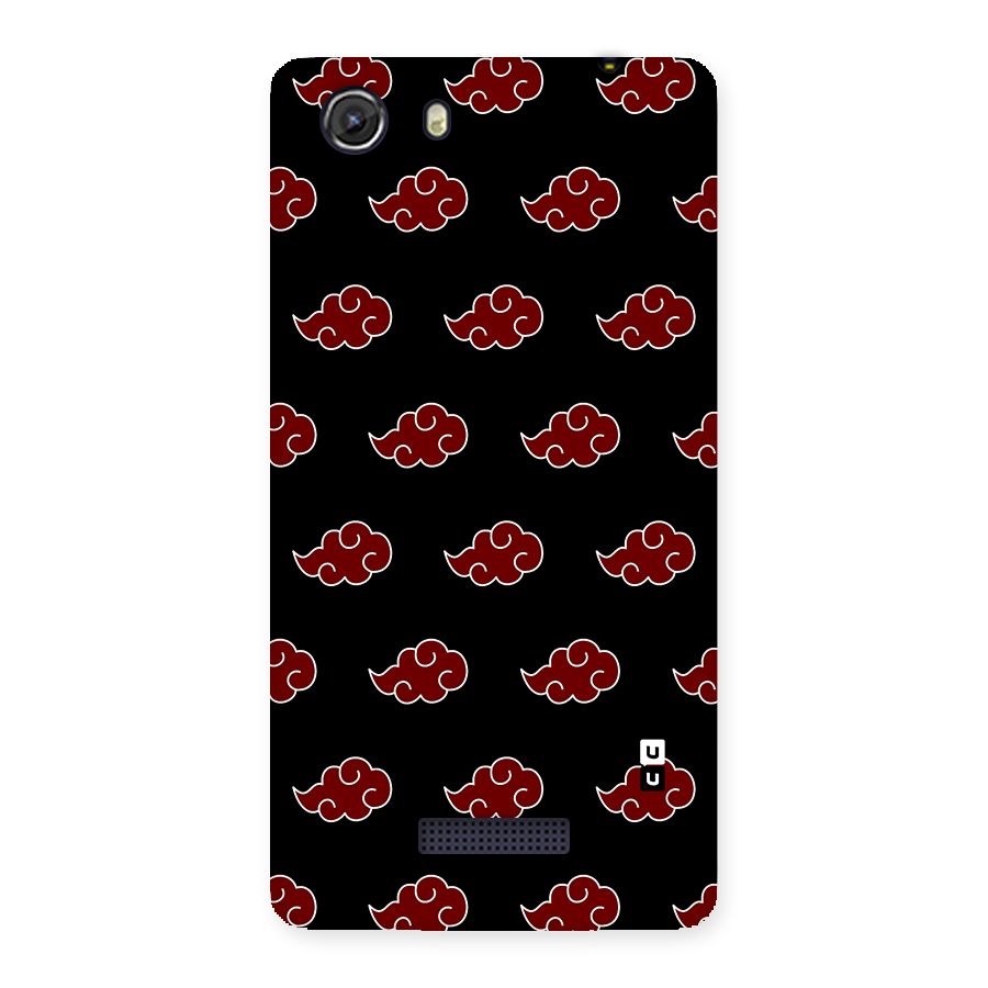 Naruto Akatsuki Pattern Back Case for Micromax Unite 3