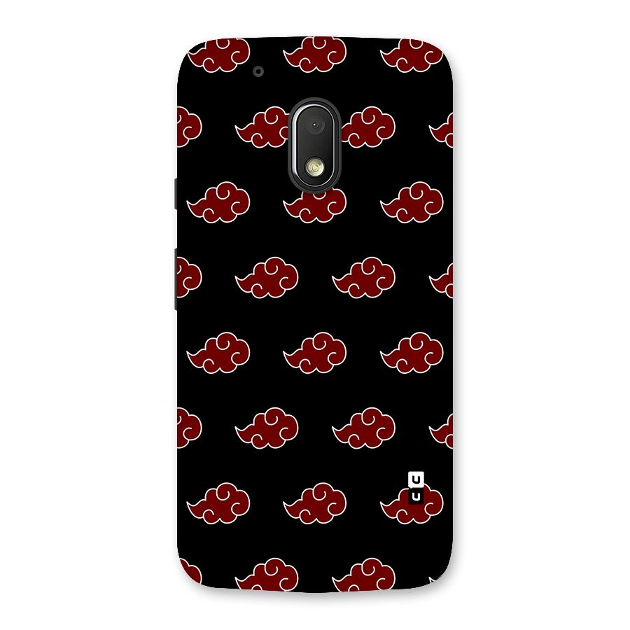 Naruto Akatsuki Pattern Back Case for Moto G4 Play