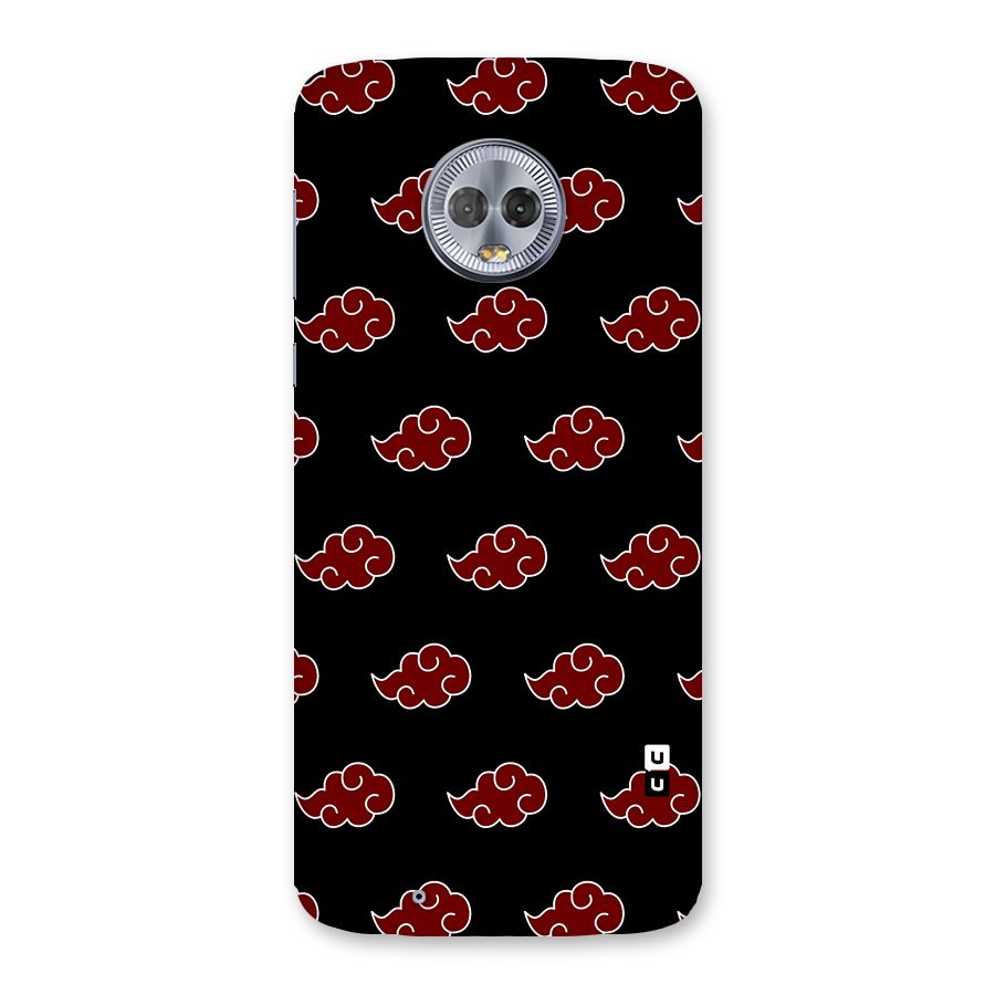 Naruto Akatsuki Pattern Back Case for Moto G6