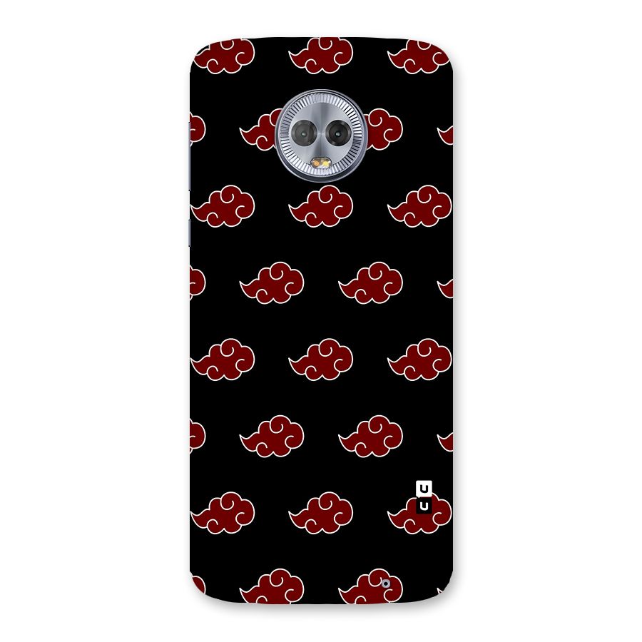 Naruto Akatsuki Pattern Back Case for Moto G6 Plus