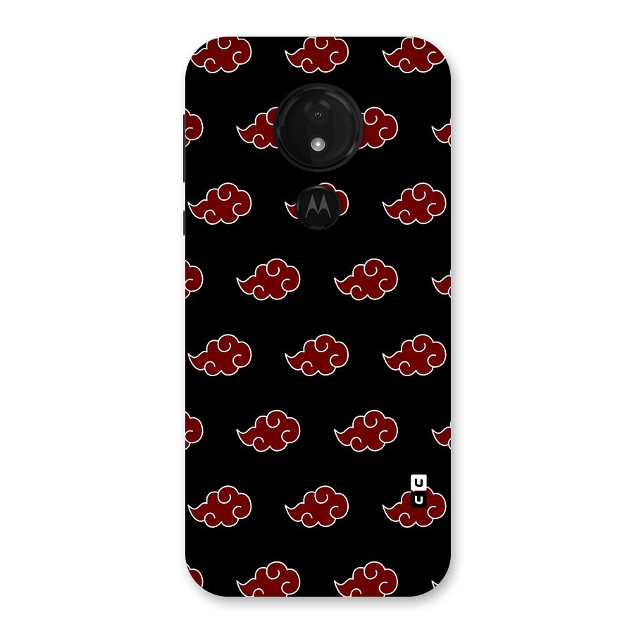 Naruto Akatsuki Pattern Back Case for Moto G7 Power