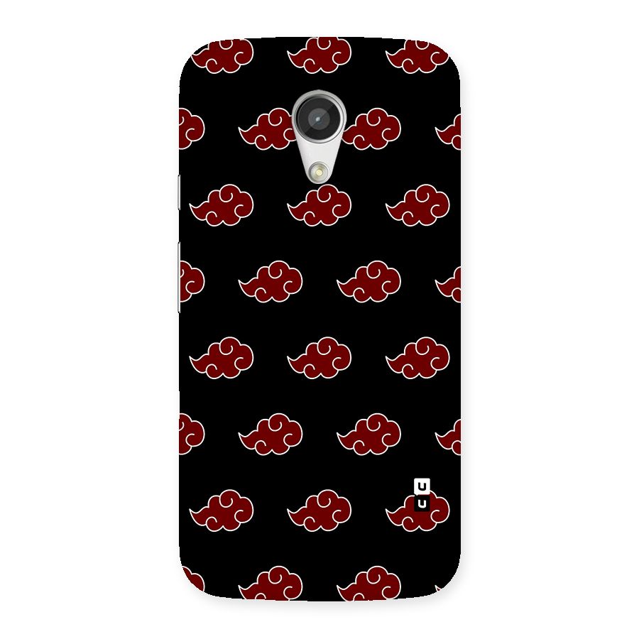 Naruto Akatsuki Pattern Back Case for Moto G 2nd Gen