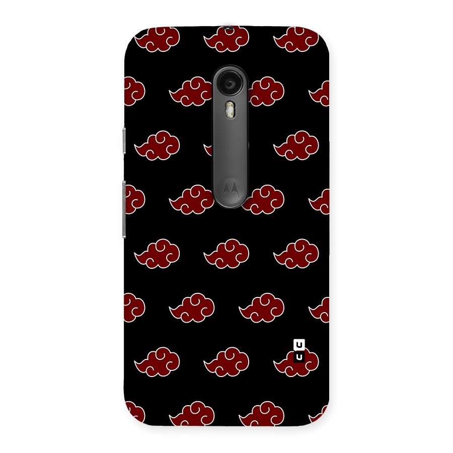 Naruto Akatsuki Pattern Back Case for Moto G Turbo