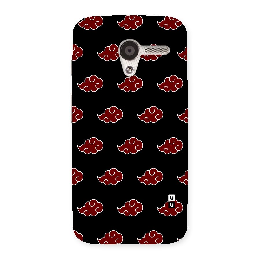 Naruto Akatsuki Pattern Back Case for Moto X
