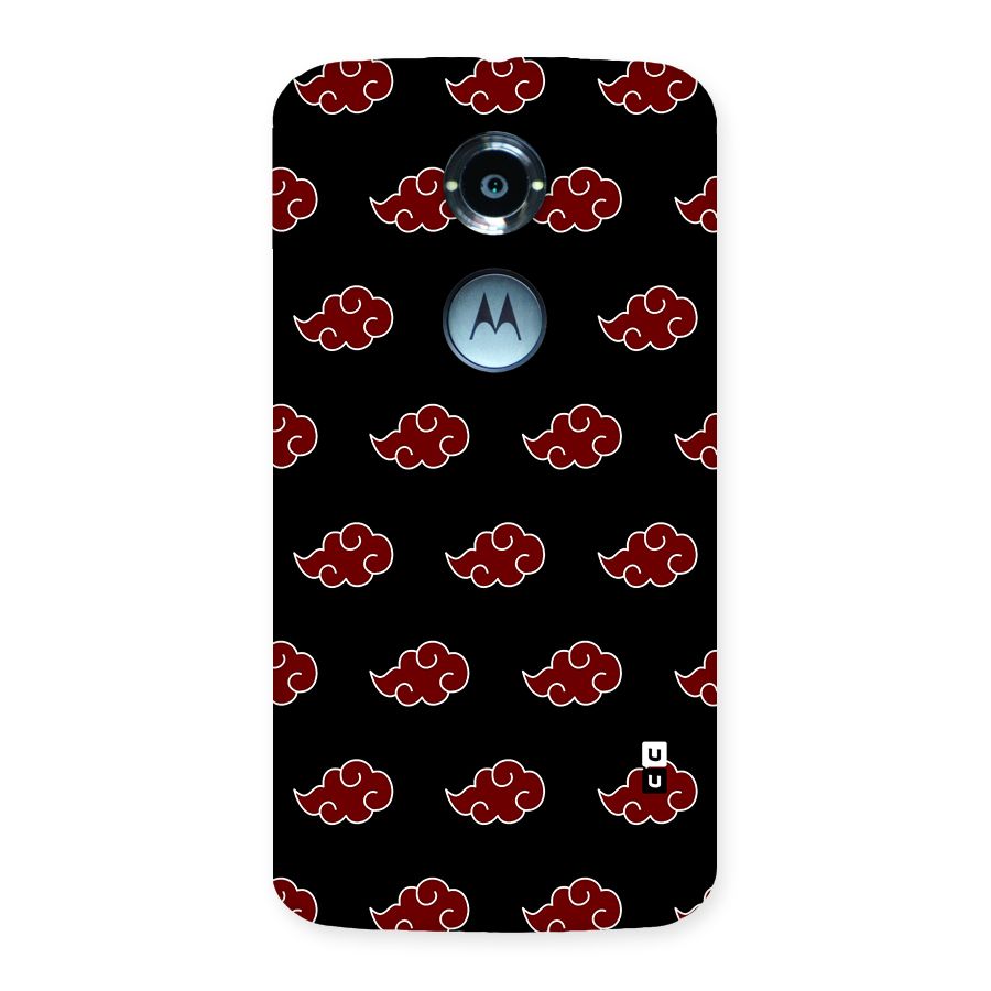 Naruto Akatsuki Pattern Back Case for Moto X 2nd Gen