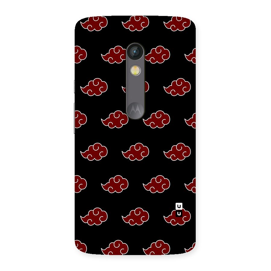 Naruto Akatsuki Pattern Back Case for Moto X Play