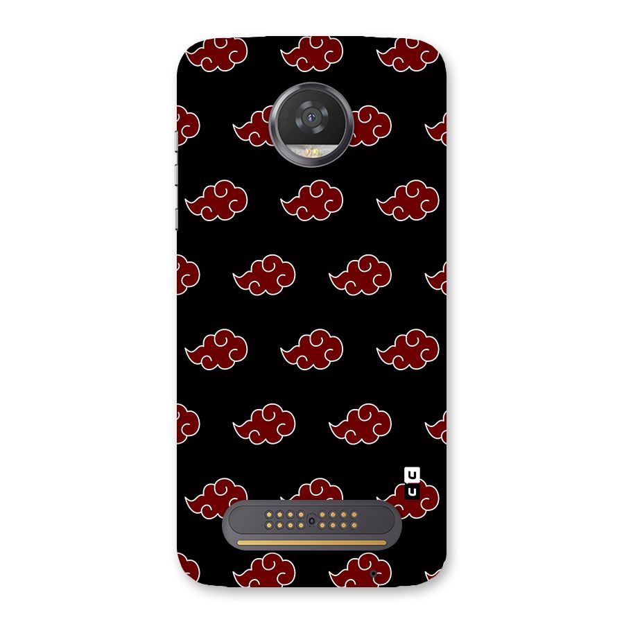Naruto Akatsuki Pattern Back Case for Moto Z2 Play