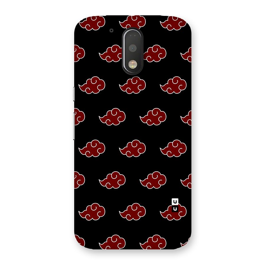 Naruto Akatsuki Pattern Back Case for Motorola Moto G4 Plus