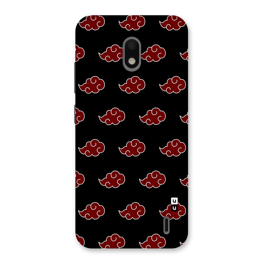 Naruto Akatsuki Pattern Back Case for Nokia 2.2