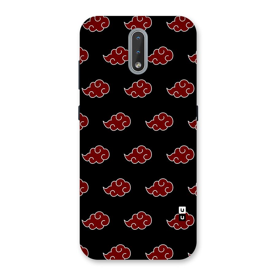 Naruto Akatsuki Pattern Back Case for Nokia 2.3