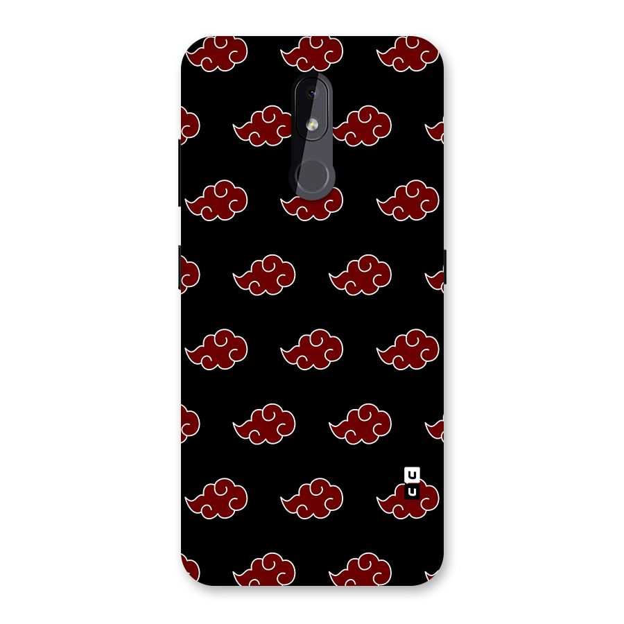 Naruto Akatsuki Pattern Back Case for Nokia 3.2