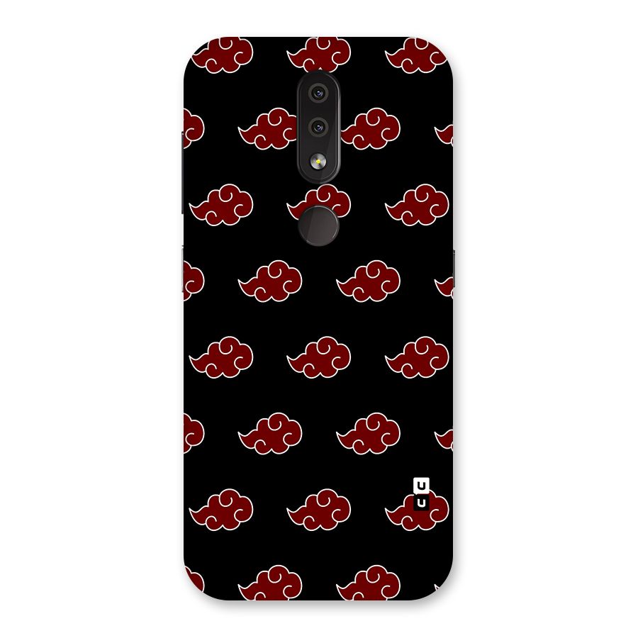 Naruto Akatsuki Pattern Back Case for Nokia 4.2