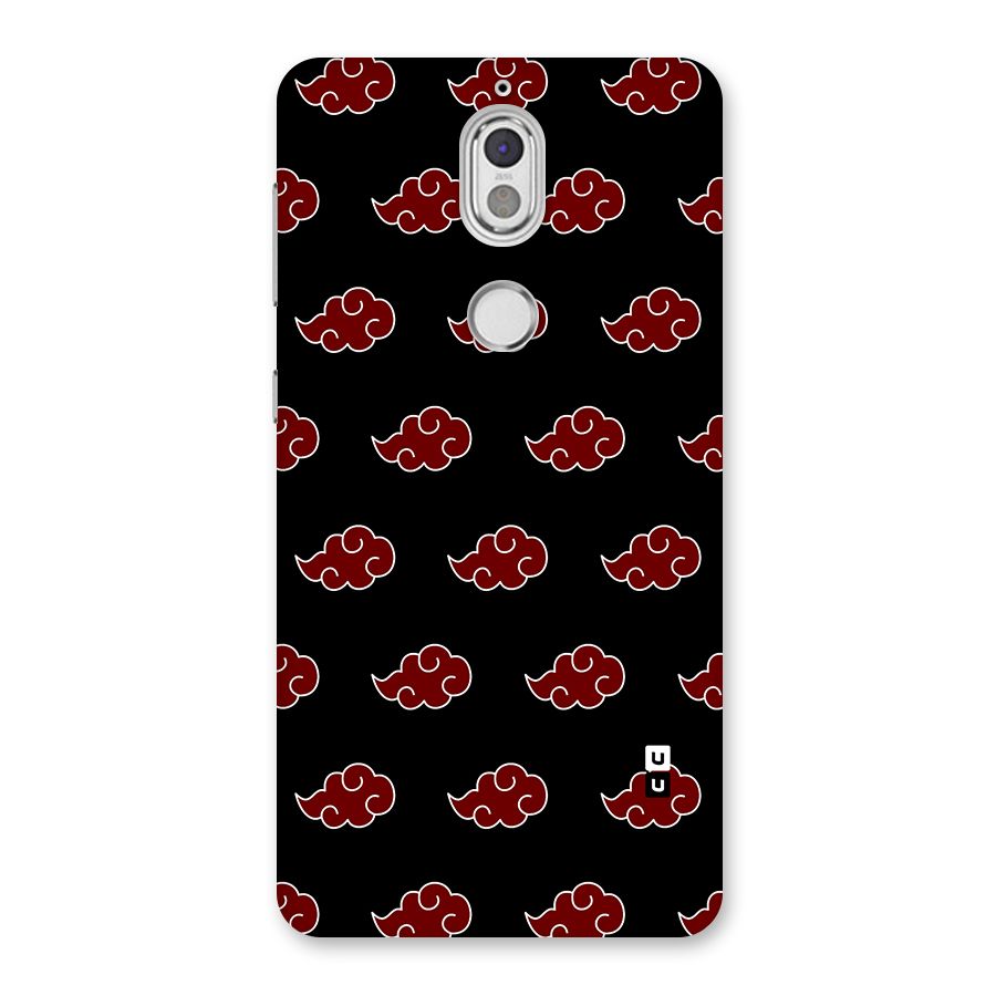 Naruto Akatsuki Pattern Back Case for Nokia 7