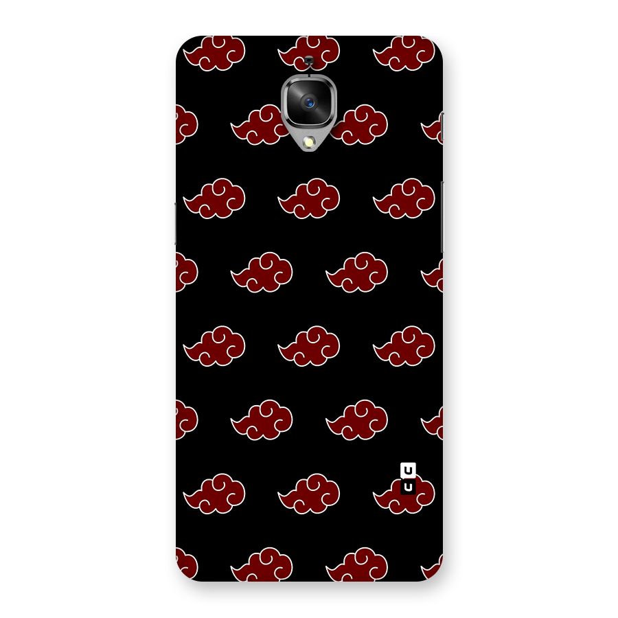 Naruto Akatsuki Pattern Back Case for OnePlus 3