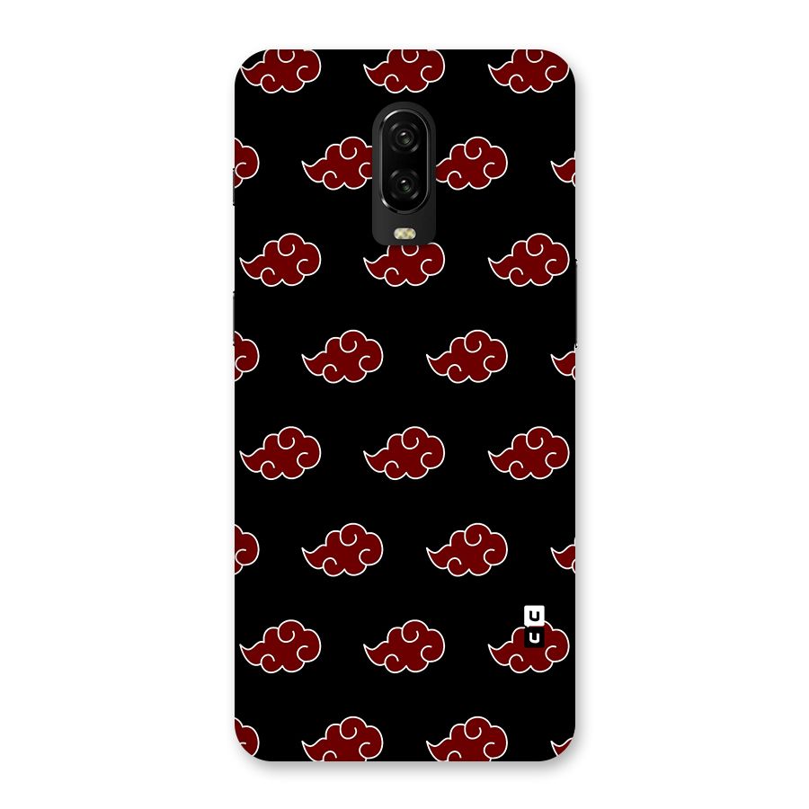 Naruto Akatsuki Pattern Back Case for OnePlus 6T