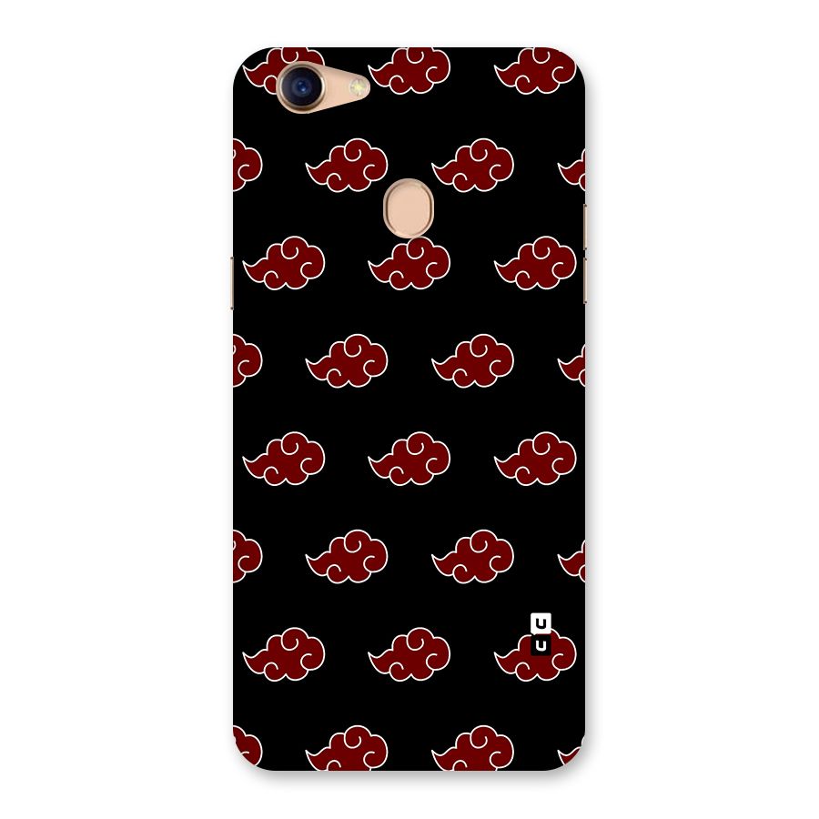 Naruto Akatsuki Pattern Back Case for Oppo F5 Youth