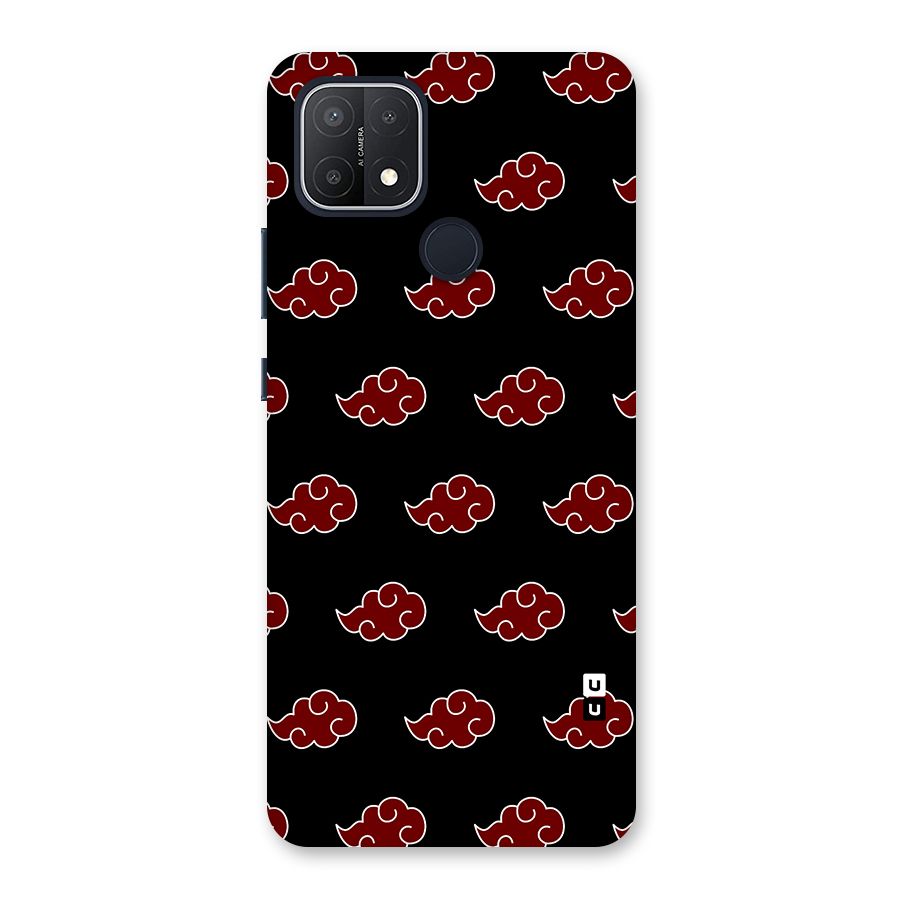 Naruto Akatsuki Pattern Back Case for Oppo A15