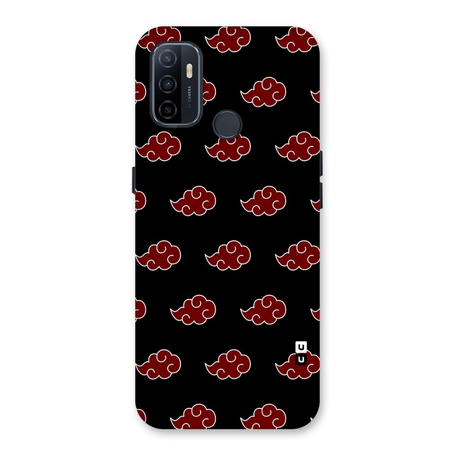 Naruto Akatsuki Pattern Back Case for Oppo A32