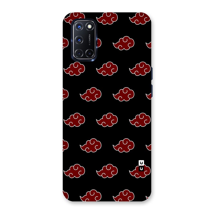 Naruto Akatsuki Pattern Back Case for Oppo A52