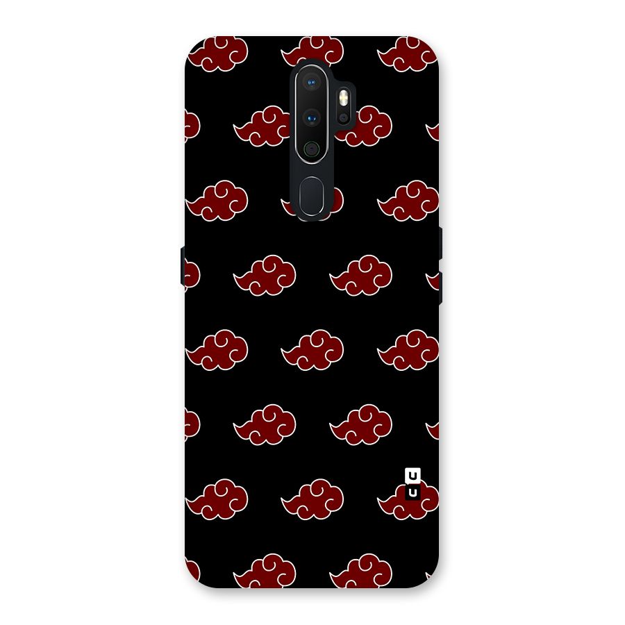 Naruto Akatsuki Pattern Back Case for Oppo A5 (2020)