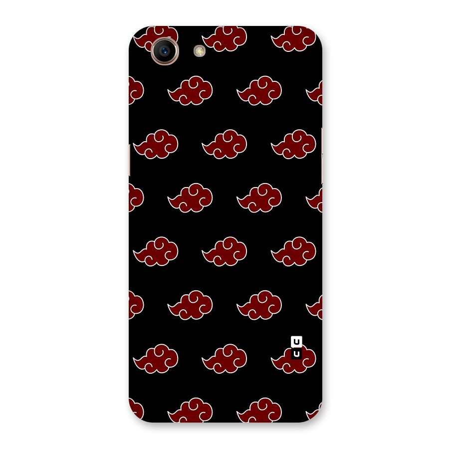 Naruto Akatsuki Pattern Back Case for Oppo A83 (2018)