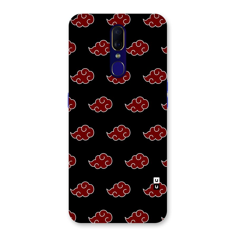 Naruto Akatsuki Pattern Back Case for Oppo A9