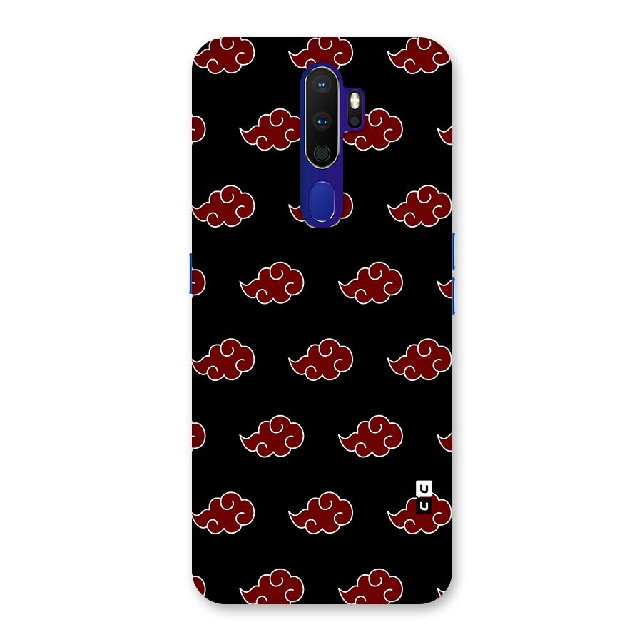Naruto Akatsuki Pattern Back Case for Oppo A9 (2020)