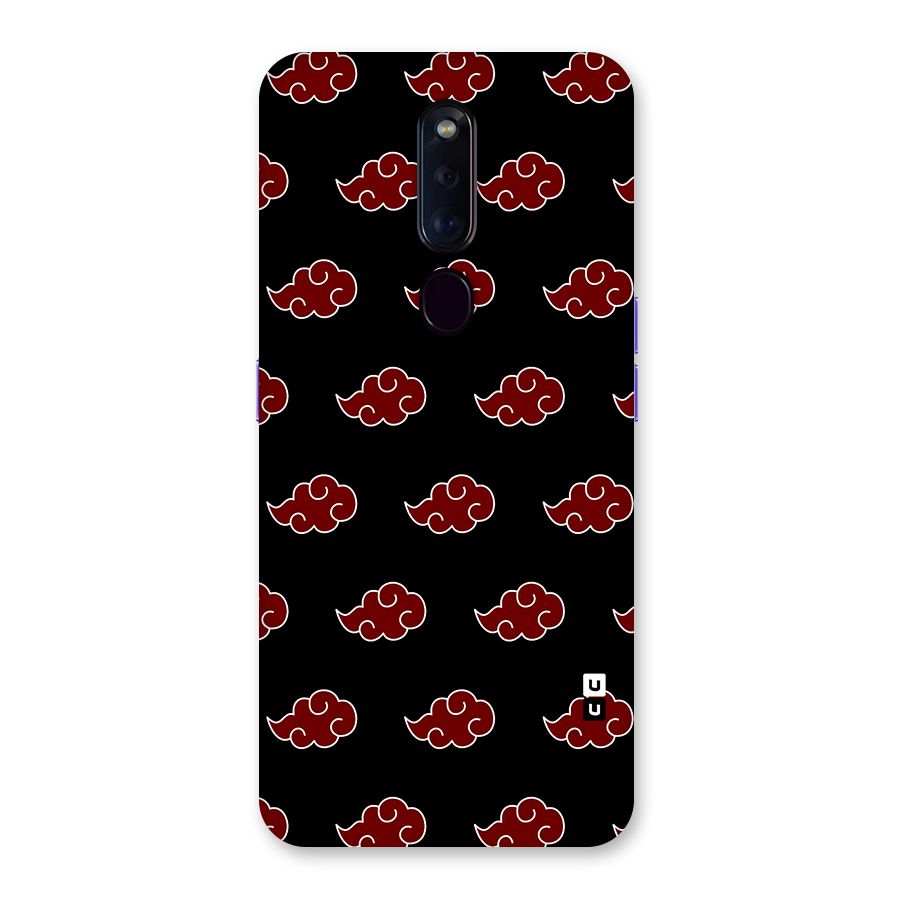 Naruto Akatsuki Pattern Back Case for Oppo F11 Pro