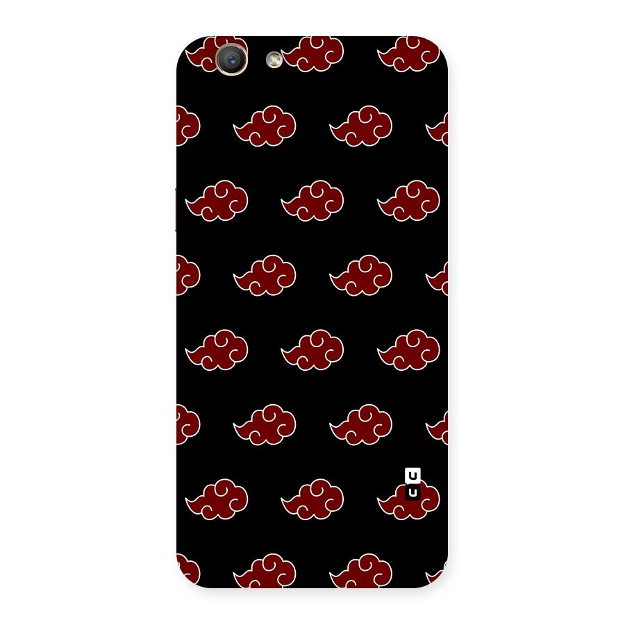 Naruto Akatsuki Pattern Back Case for Oppo F1s