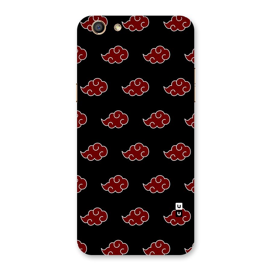 Naruto Akatsuki Pattern Back Case for Oppo F3
