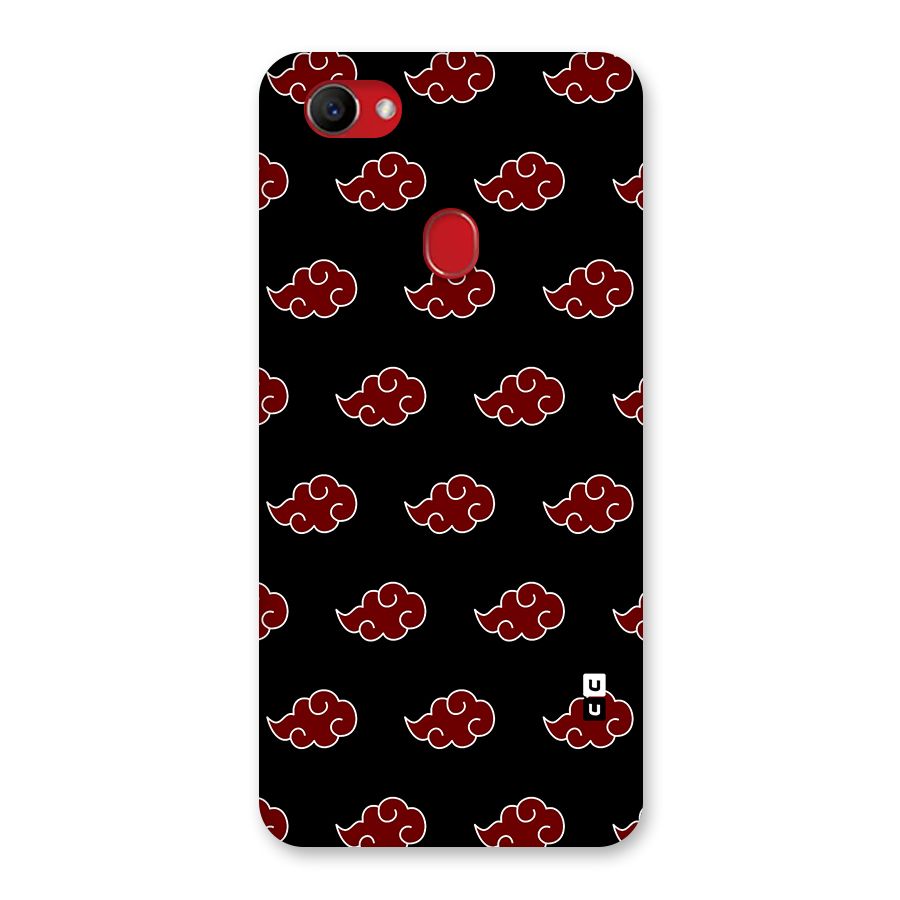 Naruto Akatsuki Pattern Back Case for Oppo F7