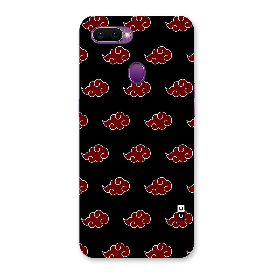 Naruto Akatsuki Pattern Back Case for Oppo F9